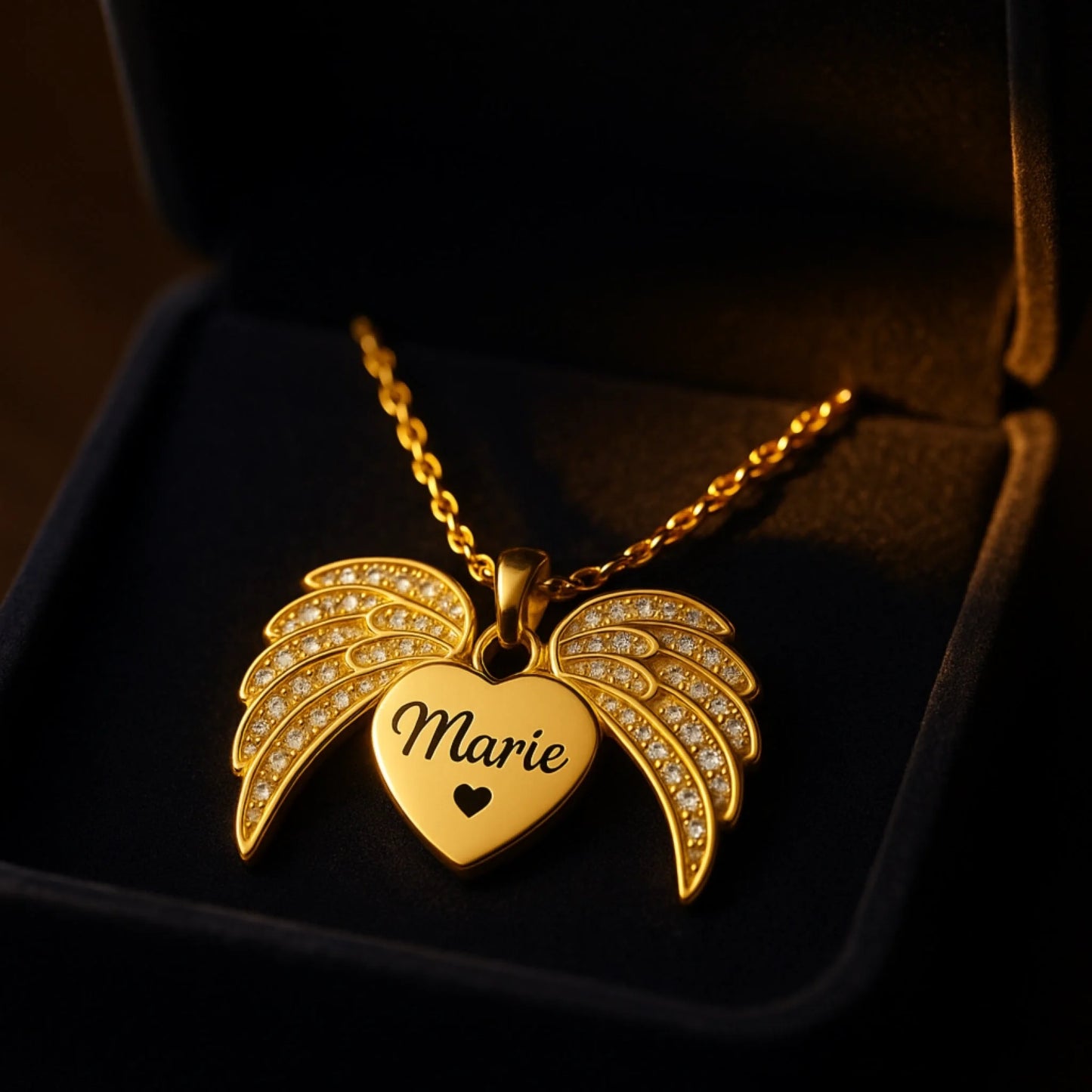 Collier Mon Ange — Le Réconfort Quotidien de Sentir Leur Présence6