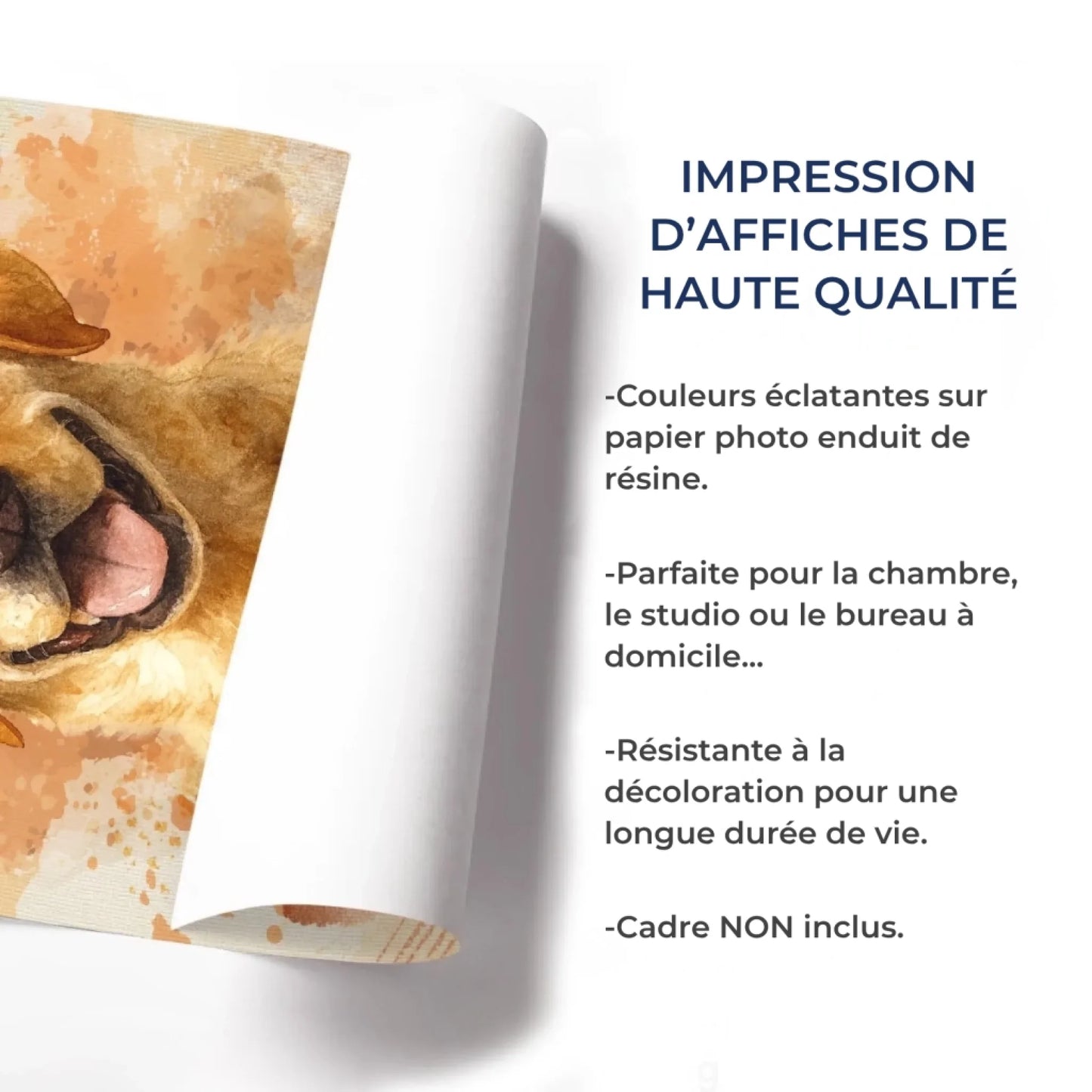 Poster vertical personnalisé pour chien ou chat – Cadeau commémoratif pour animaux de compagnie3