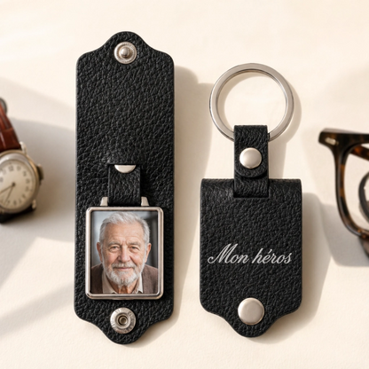 Porte-Clés Photo Personnalisé - Gardez Vos Souvenirs Près du Cœur
