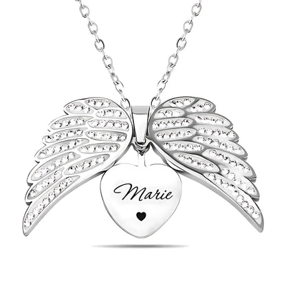 Collier Mon Ange — Le Réconfort Quotidien de Sentir Leur Présence3