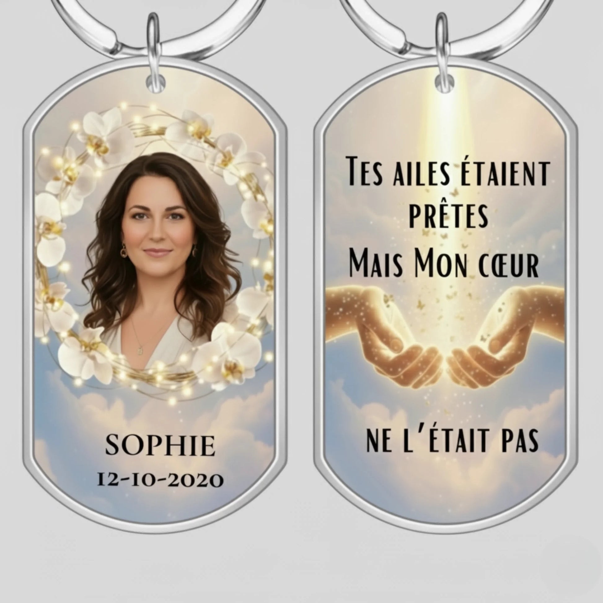 Porte-clés Commémoratif Personnalisé13